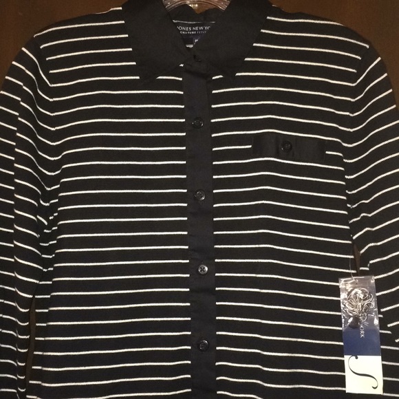 NWT! Jones New York button down sweater NWT - Picture 1 of 8
